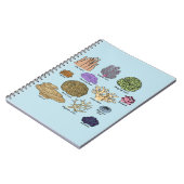 Korallenarten Notizblock (Linke Seite)