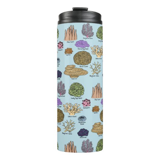 Korallenarten Thermosbecher (Vorderseite)