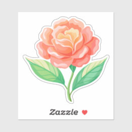 Korallenaufkleber für die Wildblume von Vinyl, kun Aufkleber