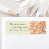 Korallenbaum Damask-Rücksendeadresse (Insitu)