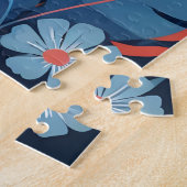 Korallenbergreihenrätsel Puzzle (Seite)