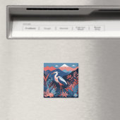 Korallenbergreihermagnet Magnet (In Situ (Geschirrspüler))