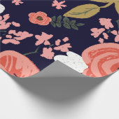 Korallenblätterpapier Geschenkpapier (Ecke)