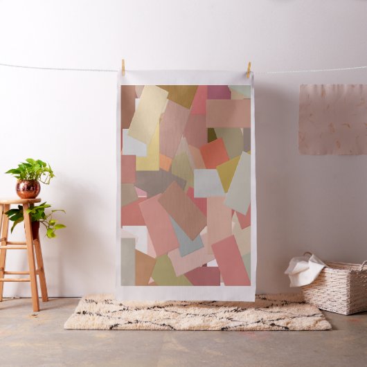 Korallenblöcke Stoff (Beispiel)