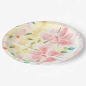 Korallenblume Pappteller (Schrägansicht)