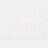 Korallenbroschüre | SET 3 Geschenkpapier Set (Vorderseite 2)