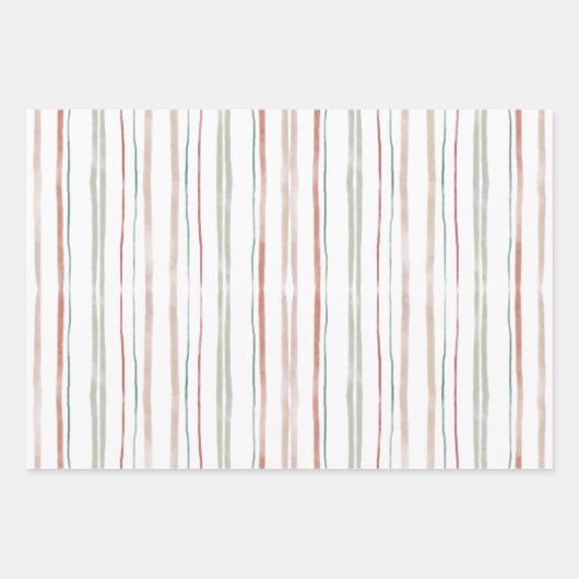 Korallenbroschüre | SET 3 Geschenkpapier Set (Vorderseite)