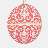 Korallendurchschnitt Keramikornament (Links)