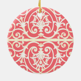 Korallendurchschnitt Keramikornament