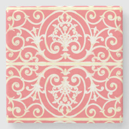 Korallendurchschnitt Steinuntersetzer