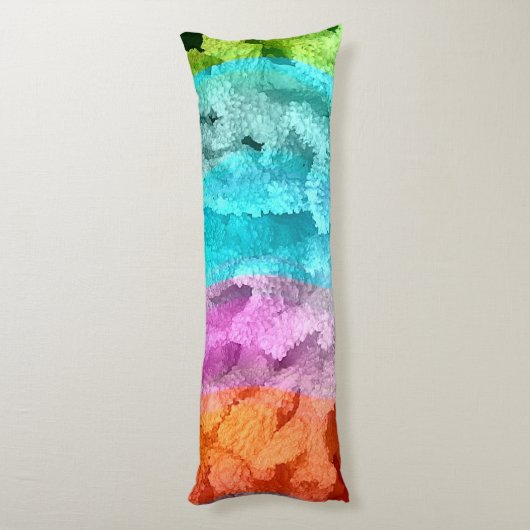 Korallenfarbe Seitenschläferkissen (Rückseite (Vertikal))