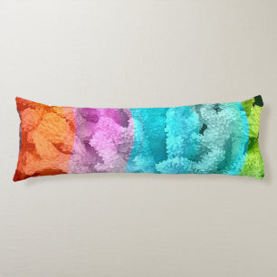 Korallenfarbe Seitenschläferkissen