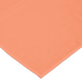Korallenfarbe Tischdecke (Schrägansicht)
