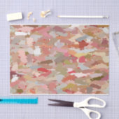 Korallenfarben-Spritzer Seidenpapier (Handwerk)