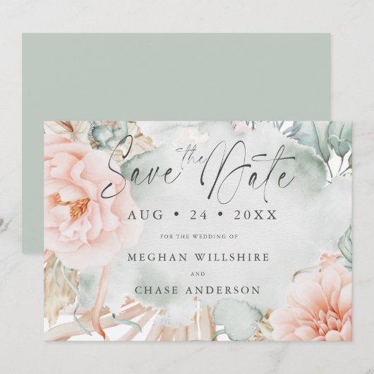 Korallenflora Rose (Vorne/Hinten)