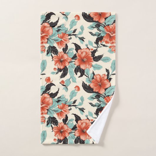 Korallengarten Badhandtuch Set (Handtuch)