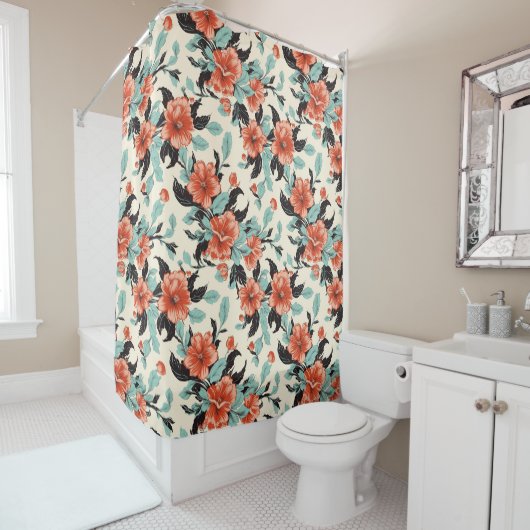 Korallengarten Duschvorhang (Beispiel)