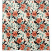 Korallengarten Duschvorhang (Vorderseite)