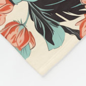 Korallengarten Fleecedecke (Ecke)