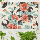 Korallengarten Geschirrtuch (Gefaltet)