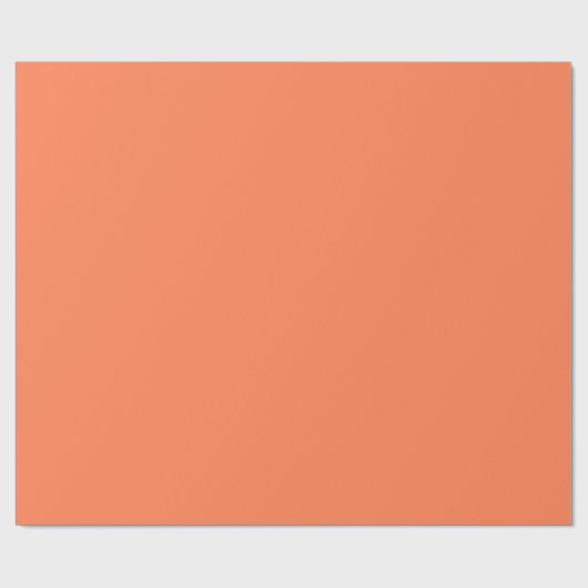 Korallenglühpapier Geschenkpapier (Flach)