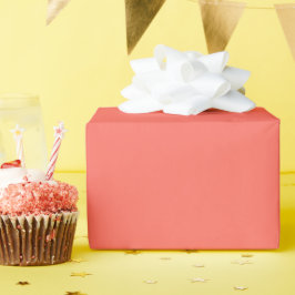 Korallenglühpapier Geschenkpapier