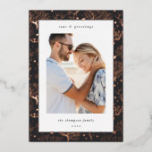 Korallengrenze | Vertikales Foto Folien Feiertagskarte (Vorderseite)