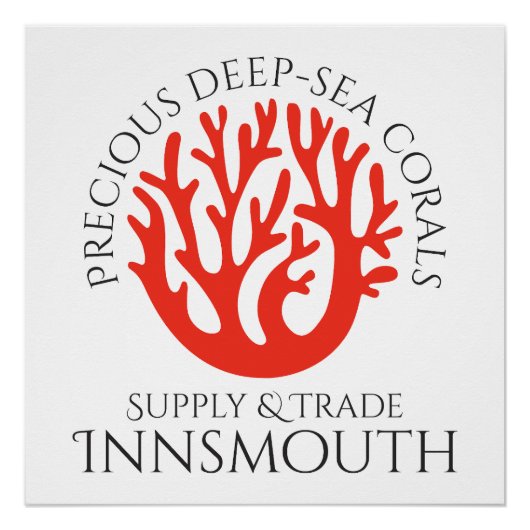 Korallenhandel Innsmouth Poster (Vorderseite)