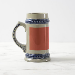 Korallenhex-Code FF6F61 Bierglas