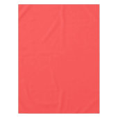 Korallenhintergrundfarbe angepasst tischdecke (Vorderseite)