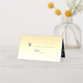 Korallenhochzeit Platzkarte (Vorderseite)