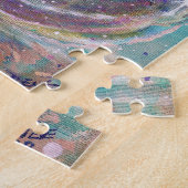 Korallenjammer mit Seepferd von Renee Lavoie Puzzle (Seite)