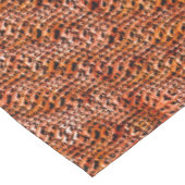 Korallenjute, rot und orange tischdecke (Schrägansicht)