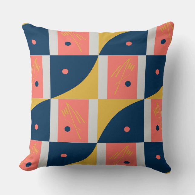 Korallenklasse Kissen (Vorderseite)