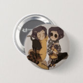 Korallenknopf Button (Vorne & Hinten)