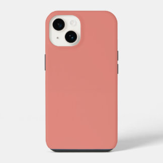 Korallenkoralle, einfach minimalistisch iPhone 14 hülle