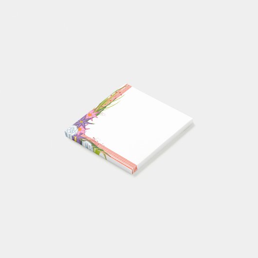 Korallenkruste - Nachhinweise Post-it Klebezettel (angewinkelt)