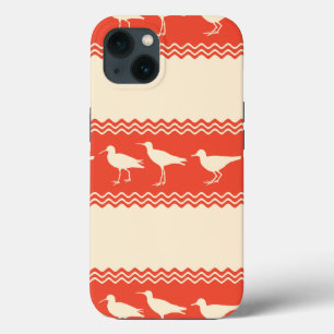 Korallenküste Sandpiper Bird Stripes Case-Mate iPhone Hülle
