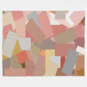 Korallenleder Fleecedecke (Vorderseite (Horizontal))