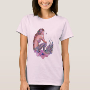 Korallenmagnat mit Blume von Renee Lavoie Gift B T-Shirt