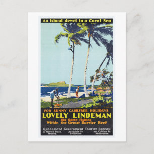 Korallenmeer Australien Strand Queensland Postkarte