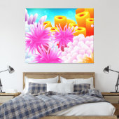 Korallenmeer Leinwanddruck (Insitu (Schlafzimmer))