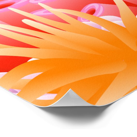 Korallenmeer Poster (Ecke)