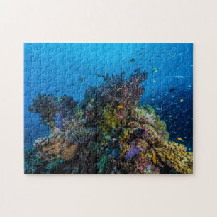 Korallenmeer-tropische Fisch-Puzzle Puzzle