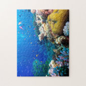 Korallenmeer - tropische Fische u. Riff - Puzzle (Vertikal)