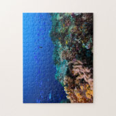 Korallenmeer - tropische Fische und Riff - Puzzle (Vertikal)