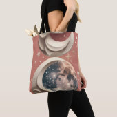 Korallenmond Warme Lebendige Ästhetik Tasche (Von Nahem)