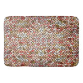 Korallenmosaikbadematte Badematte (Vorderseite)