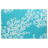 Korallenmuster auf blau stoff (Fat Quarter (45,7 x 55,9 cm))