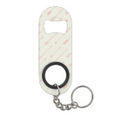 Korallenmuster Schlüsselanhängerflaschenöffner (Rückseite)